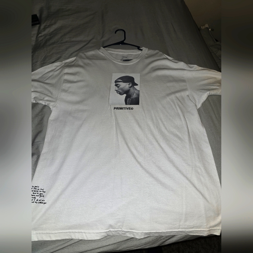 Primitive brand new without tags 2Pac shirt